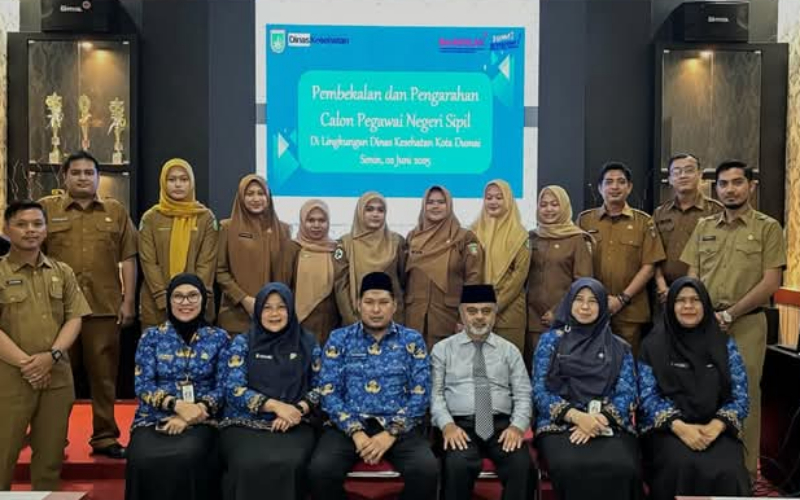 Dinkes Dumai Berikan Pembekalan dan Pengarahan ke Sejumlah CPNS