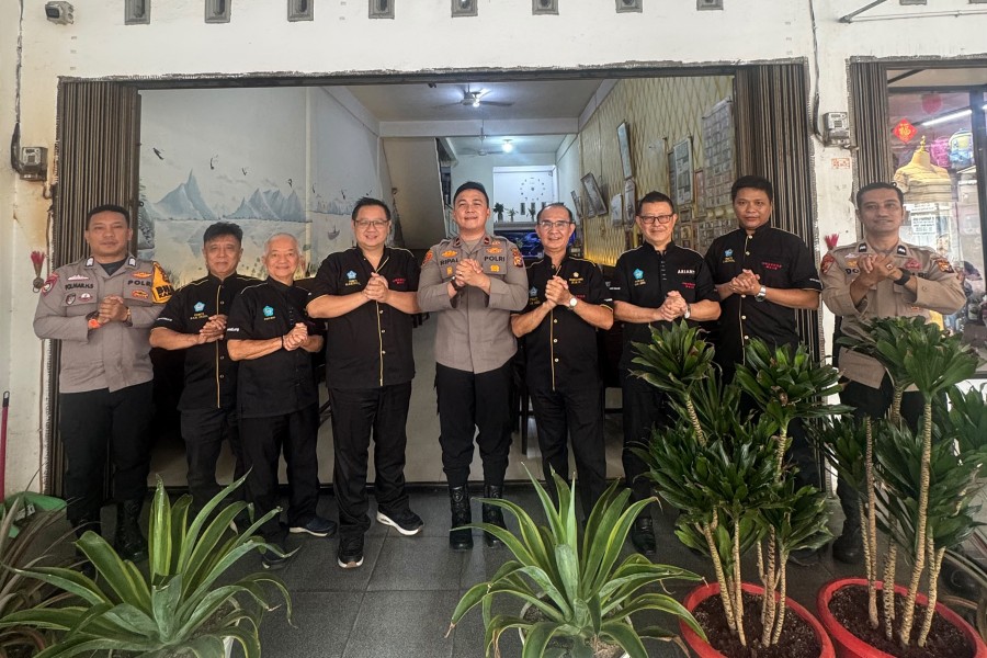 Kapolsek Tembilahan Rangkul PSMTI Inhil untuk Jaga Keamanan dan Ketertiban