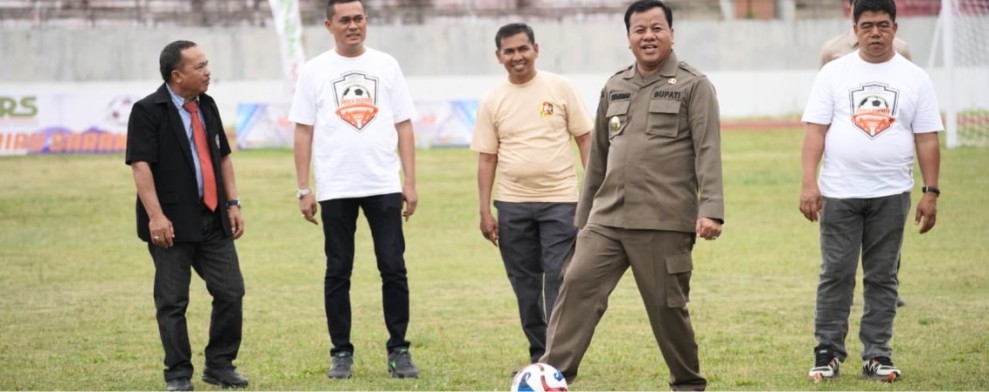 Bupati Suhardiman Resmi Buka Championship U-18, Perkuat Regenerasi Atlet Muda Kuansing
