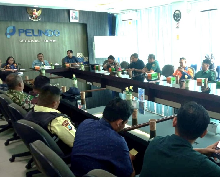 Pelindo Regional 1 Dumai Satukan Langkah Stakeholder Jaga Keamanan dan Kelestarian Pelabuhan