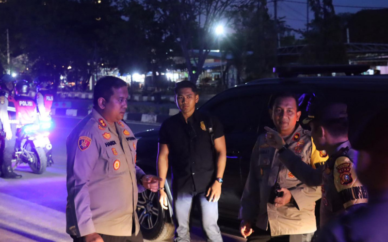 Cegah Aksi Tawuran, Polisi di Dumai Patroli Subuh