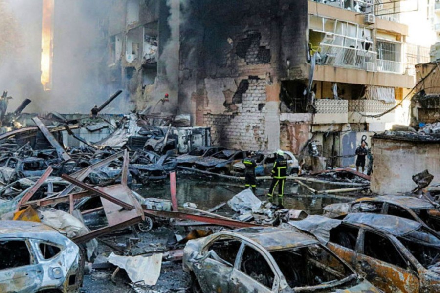 Beirut Membara, Serangan Udara Israel di Lebanon Tewaskan Ratusan Orang