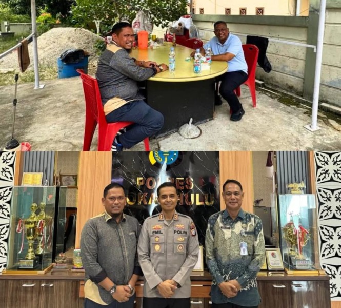 Bawaslu Rohul Koordinasikan Program Saka Adhyasta Pemilu Bersama Bupati dan Kapolres