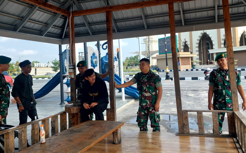 Kodim 0320 Dumai Sinergitas Bersama Komduk, Patroli Penguat Binter