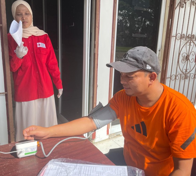 Camat Sungai Sembilan Gelar Senam Sehat dan Donor Darah, Pererat Silaturahmi Antar Kelurahan