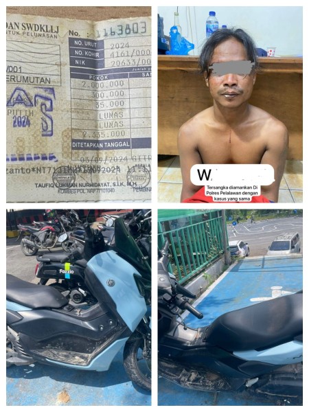 Curanmor Nmax Terungkap di Kerumutan