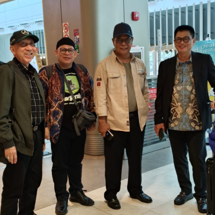 Paman Birin Tiba di Singapura, Siap Kukuhkan PWLN KBB Masa Bakti 2025–2029