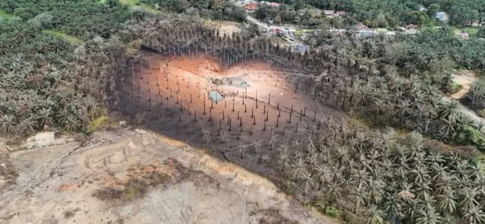 Kebakaran Akibat Kebocoran Pipa Gas di Inhil Padam, Perusahaan Jamin Ganti Rugi