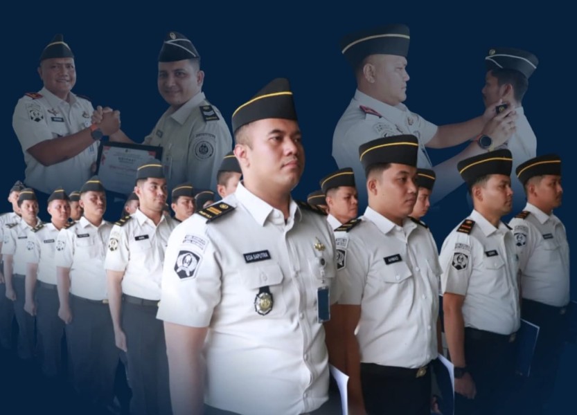 21 Pegawai Lapas Pasir Pangarayan Terima Kenaikan Pangkat, Satu Raih Penghargaan Pegawai Teladan