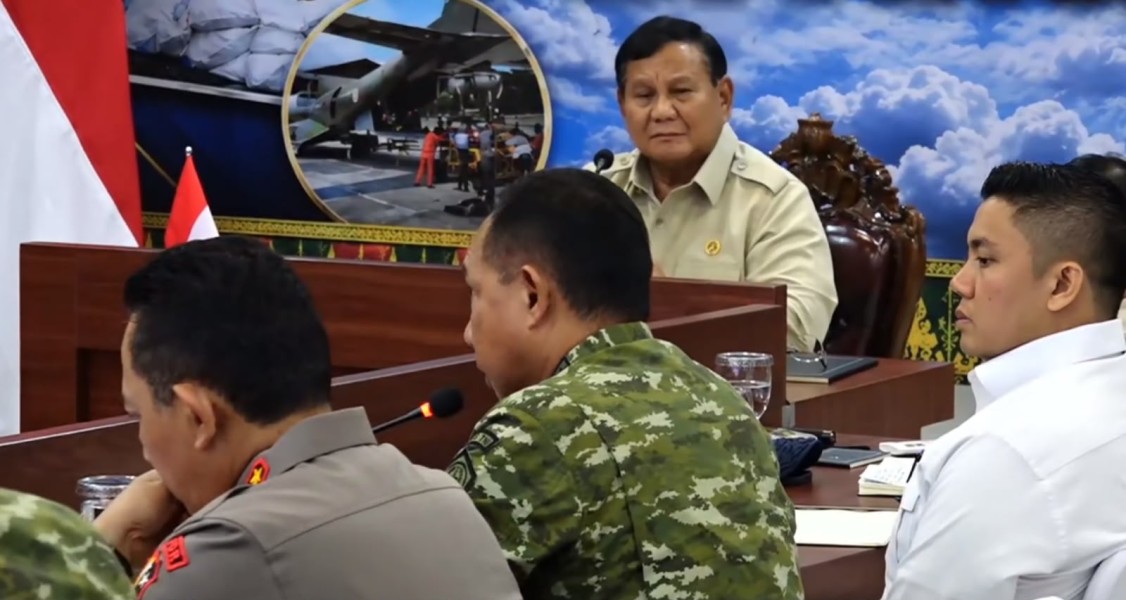 Prabowo Tegas Tangani Karhutla Riau, 500 Sumur Bor Segera Dibangun