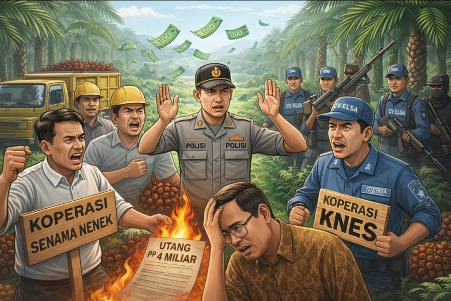 Konflik Lahan Dua Koperasi di Senama Nenek Buntu, Mediasi Gagal dan Tuntutan Utang Rp4 Miliar Mengemuka