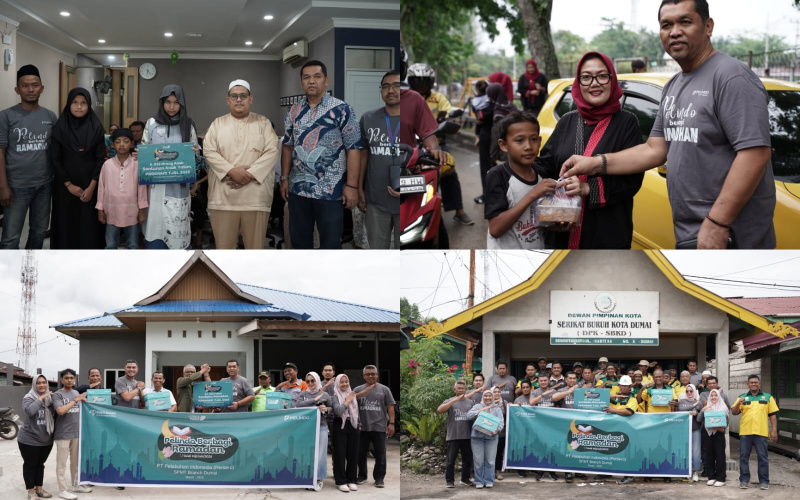 Momen Ramadhan, Pelindo Multi Terminal Branch Dumai Berbagi