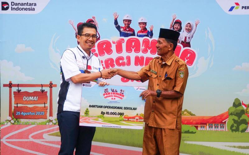 Lewat PEN 8.0, Kilang Pertamina Dumai Dorong Generasi Hebat lewat Literasi dan Edukasi