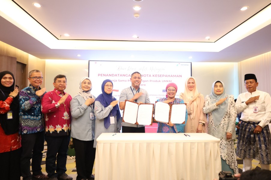 Dari Riau Untuk Malaysia: Koperasi Pucuk Rebung Jaya Teken MoU Ekspor Dengan Koperasi Petaling Berhad