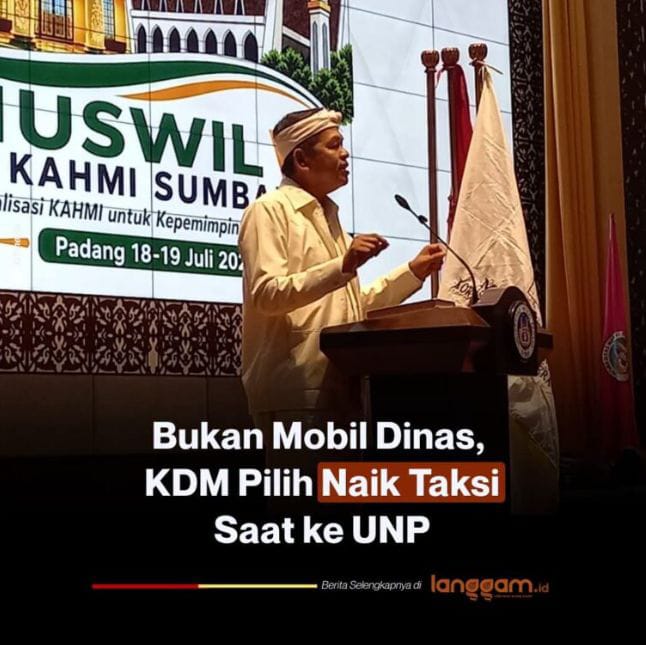 Muswil VII KAHMI Sumbar di hadiri Kang Dedi Mulyadi (KDM)