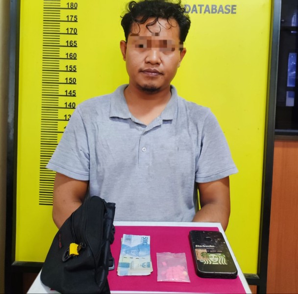 Nyambi Jualan Pil Goyang, Oknum P3K Paruh Waktu Satpol PP Inhu Diciduk Polsek Pasir Penyu