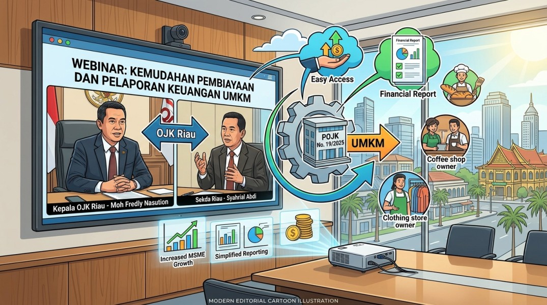 OJK Dorong Kemudahan Pembiayaan UMKM, Kapasitas Usaha Jadi Kunci