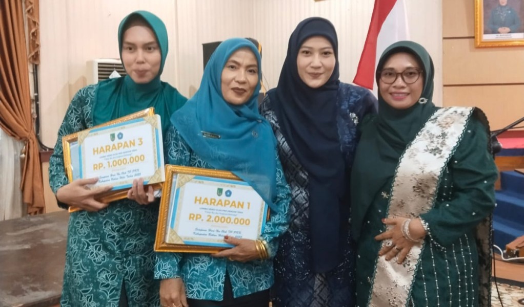 Sinergi dan Kreativitas PKK Tanah Putih Tanjung Melawan Borong Dua Juara Lomba Vlog Hari Ibu Tingkat Kabupaten Rohil 2025