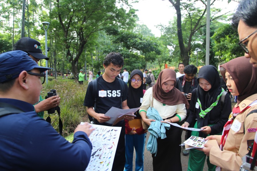 Belantara Foundation Gelar Pendataan Biodiversitas di Kawasan Tebet Eco Park, Jakarta Selatan