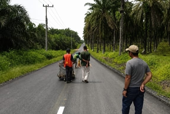 152,3 Km Jalan Kabupaten Siak Ditangani dan Libatkan CSR Perusahaan