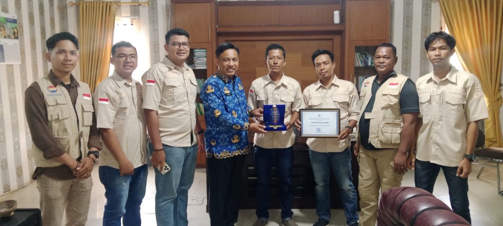 Milad ke-4 ROLI, Dinas Sosial Rohil Terima Penghargaan Atas Dukungan Kemanusiaan