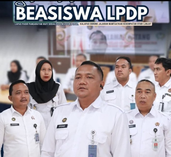 Peluang S2/S3 Gratis! Kalapas Pasir Pengaraian Dorong Pegawai Bidik Beasiswa LPDP untuk Studi Lanjut