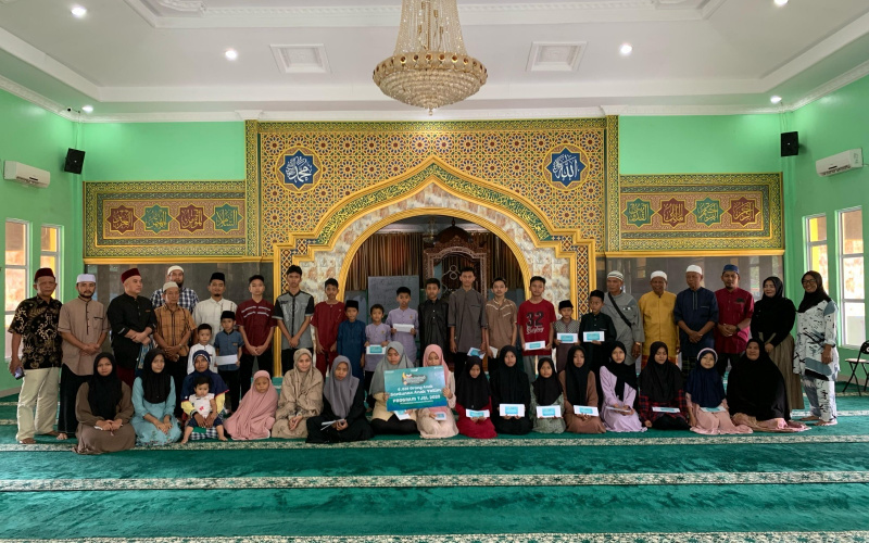Ramadhan 1446H, Pelindo Dumai Santuni Ayam Yatim
