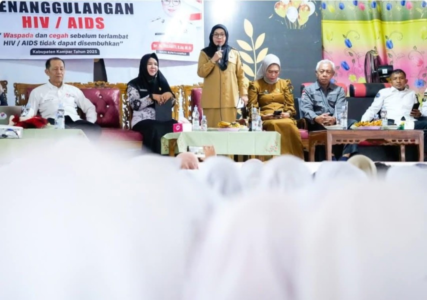 Wakil Bupati Kampar Tekankan Pentingnya Pencegahan HIV/AIDS dan Narkoba Generasi Muda