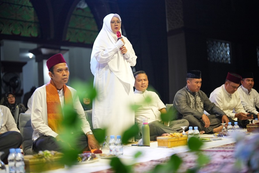 Tabligh Akbar HUT Siak ke-26: UAS Hadir, Pemkab Siak Galang Donasi untuk Palestina