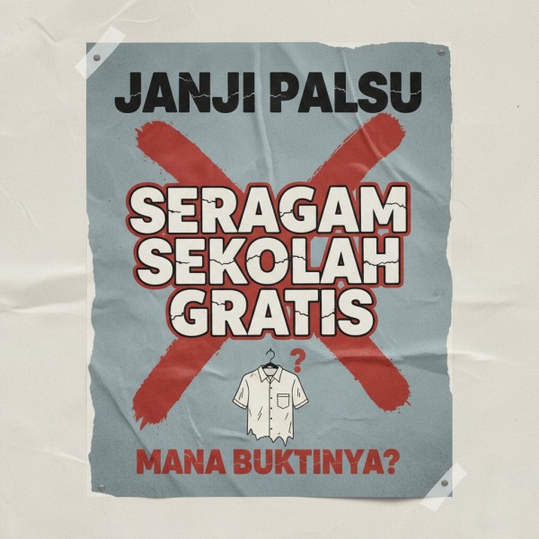 Muhajirin Siringo Ringo Desak Bupati Rohil Segera Realisasikan Janji Seragam Sekolah Gratis