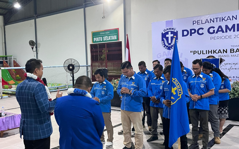 Gabriel Sitompul Siap Nahkodai DPC GAMKI Dumai