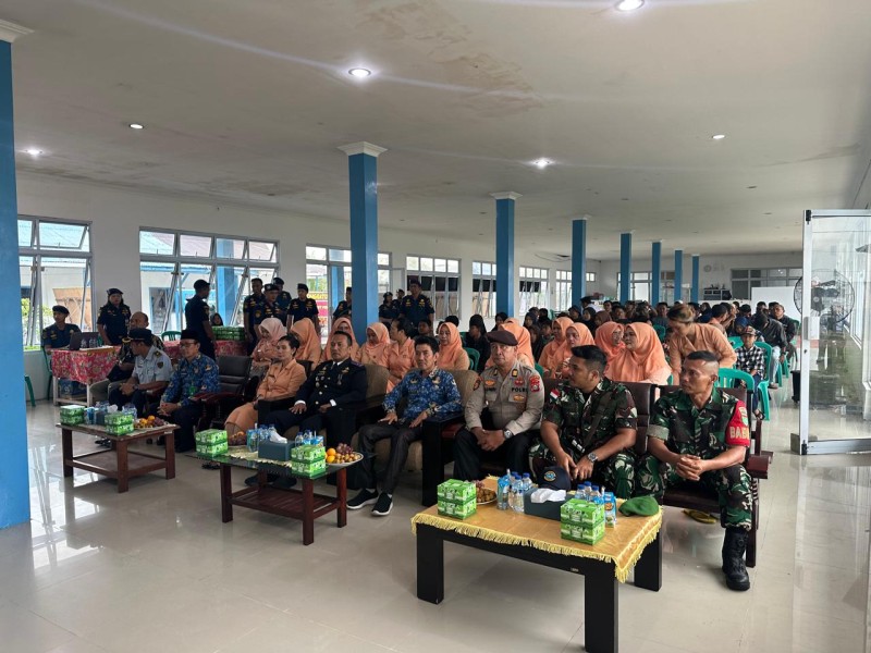 Babinsa Koramil 06/Kateman Hadiri Bakti Sosial Peringatan Harhubnas 2025