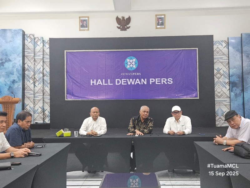 Akhmad Munir Umumkan Susunan Pengurus PWI Pusat 2025–2030