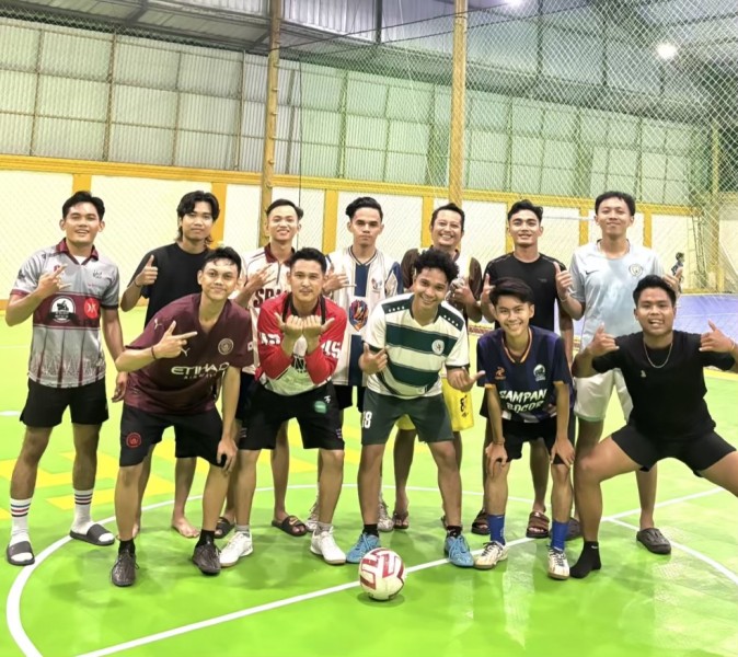 PIC Banpang Inhil Gelar Futsal Bersama, Pererat Silaturahmi dan Kekompakan