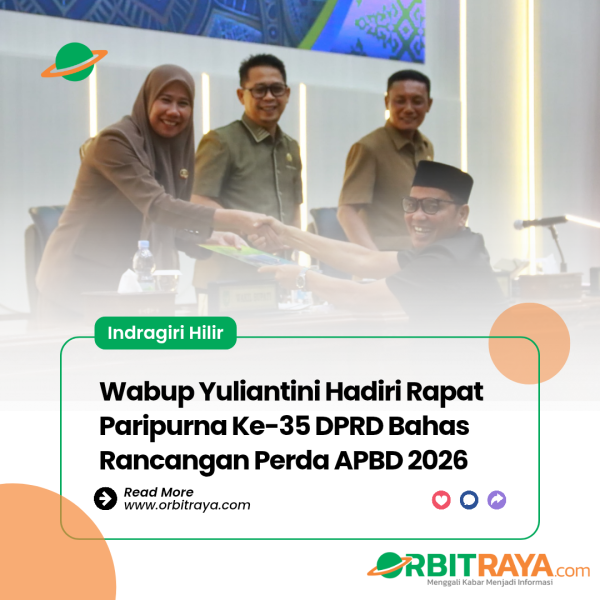 Wabup Yuliantini Hadiri Rapat Paripurna Ke-35 DPRD Bahas Rancangan Perda APBD 2026