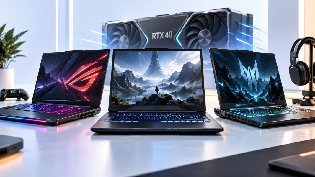 Laptop Gaming RTX 40 Series Terbaik 2026: Pilihan ASUS, Lenovo, Acer