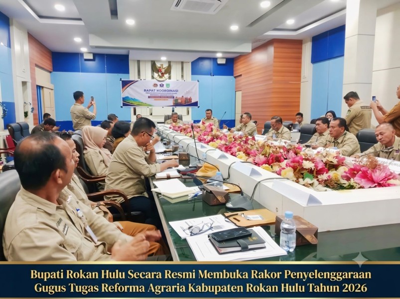 Reforma Agraria di Rokan Hulu Makin Menguat, 15.249 Hektare Lahan TORA Bersertifikat