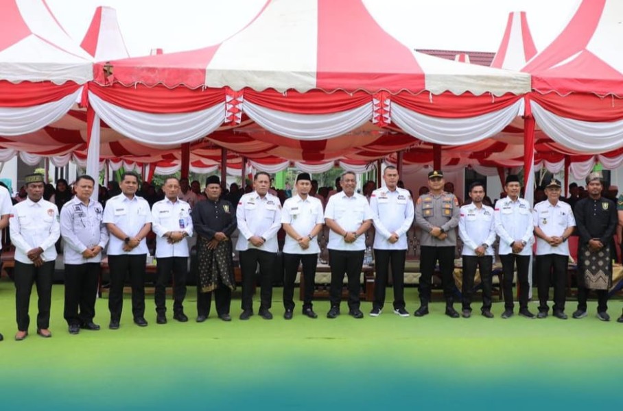 Jadi Simbol Kebangkitan Ekonomi Rakyat, Bupati Resmikan Gedung Koperasi Merah Putih Desa Sontang