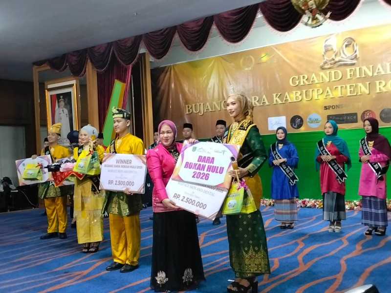 Ketua TP PKK Rohul Hadiri Grand Final Bujang dan Dara 2026, Dorong Generasi Muda Berprestasi dan Berkarakter