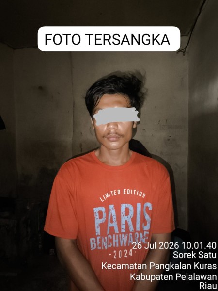 Polsek Pangkalan Kuras Tangani Dugaan Persetubuhan Anak di Bawah Umur, Terduga Pelaku Diamankan Unit Reskrim Polsek