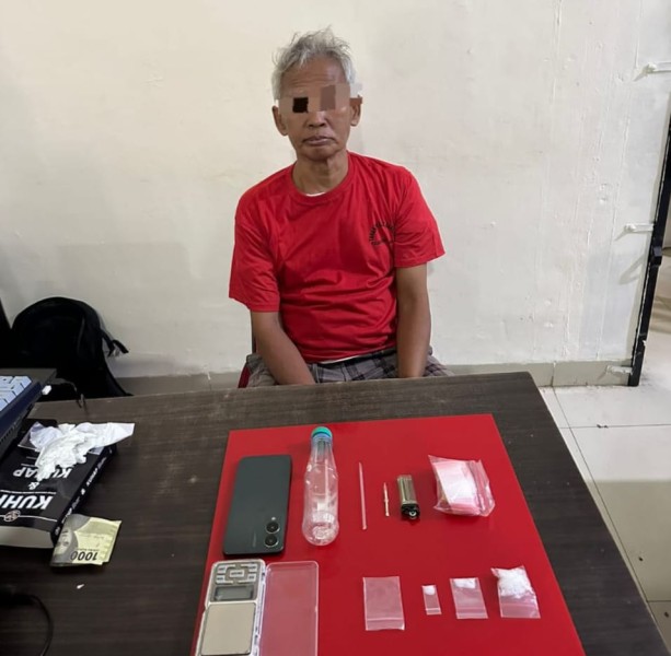 Satresnarkoba Polres Rokan Hulu Tangkap Pengedar Sabu di Bonai Darussalam, 5,30 Gram Barang Bukti Diamankan