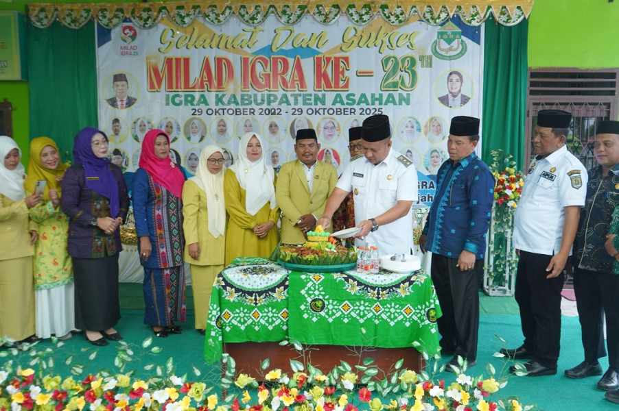 Wakil Bupati Asahan Hadiri Milad IGRA ke-23 Tahun