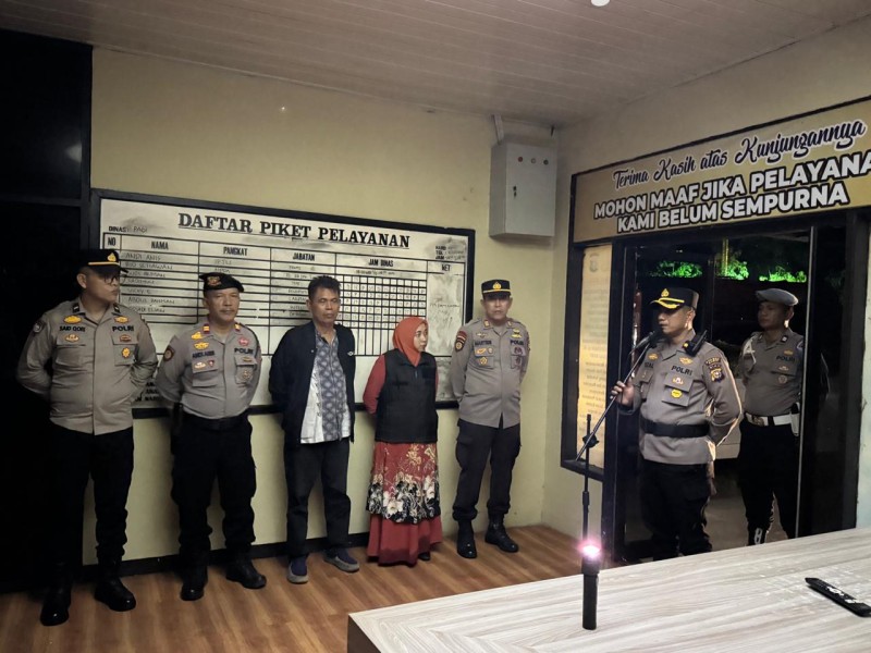 Apel Konsolidasi Pengamanan Malam Tahun Baru 2026 di Minas Berlangsung Aman dan Kondusif