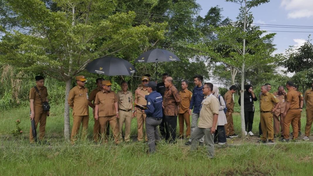 Bupati Rohil Siapkan Lahan 26 Hektar untuk Pembangunan Sekolah Terintegrasi.