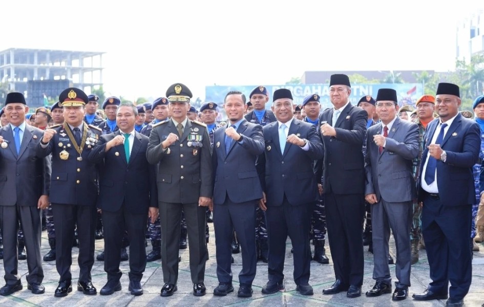 Wabup Muzamil Tegaskan Sinergitas Pemkab Meranti dengan TNI di HUT ke-80 TNI