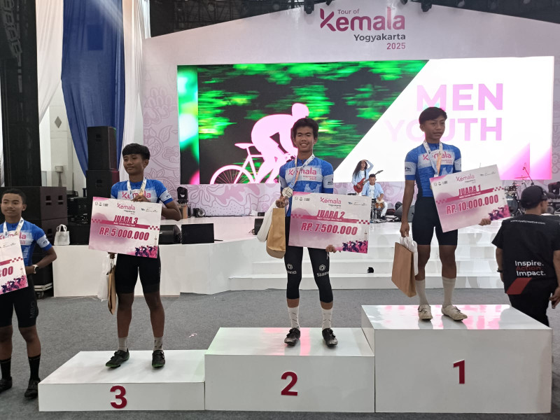 Membanggakan, Atlet Sepeda Polres Inhil Peringkat Dua Tour Of Kemala Yogyakarta 2025