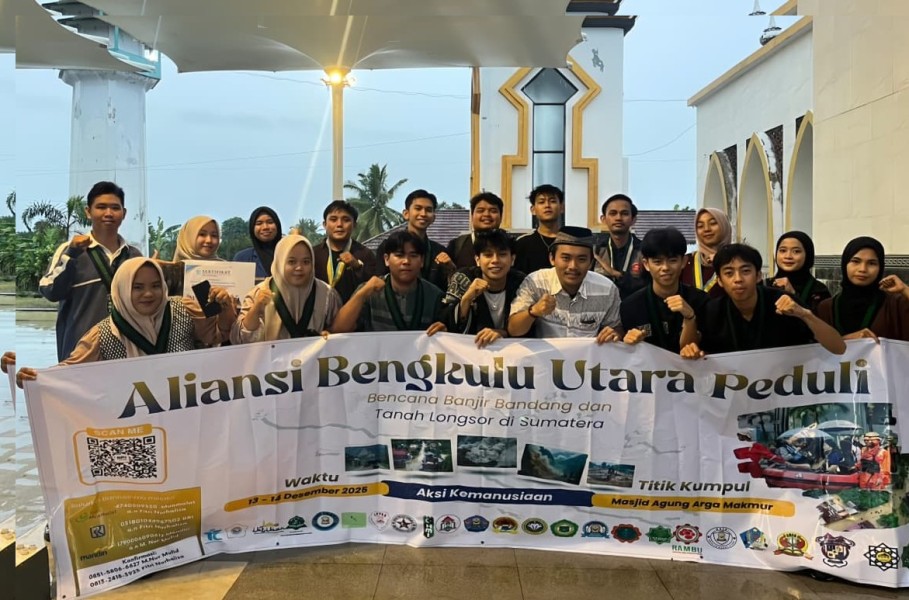 Solidaritas untuk Negeri, HMI Universitas Ratu Samban Peduli Bencana Alam Sumatera