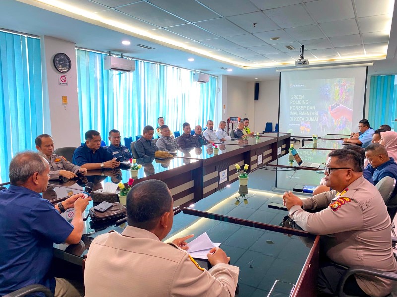 Dukung Green Policing, Pelindo Regional 1 Dumai Kolaborasi dengan Polres Jaga Kelestarian Lingkungan
