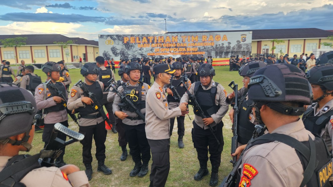 Kapolres Kampar Beri Semangat Tim RAGA Polda Riau:  Profesionalitas dan Keadilan dalam Menjaga Kamtibmas