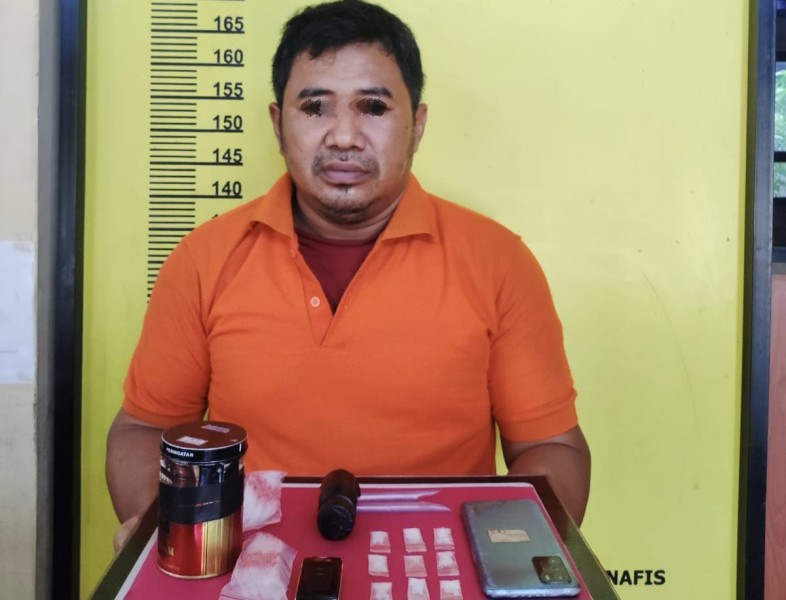 Sering Dicurigai Warga, Rumah di Batu Gajah Pasir Penyu Digerebek Polisi, Ternyata Jadi Sarang Peredaran Sabu